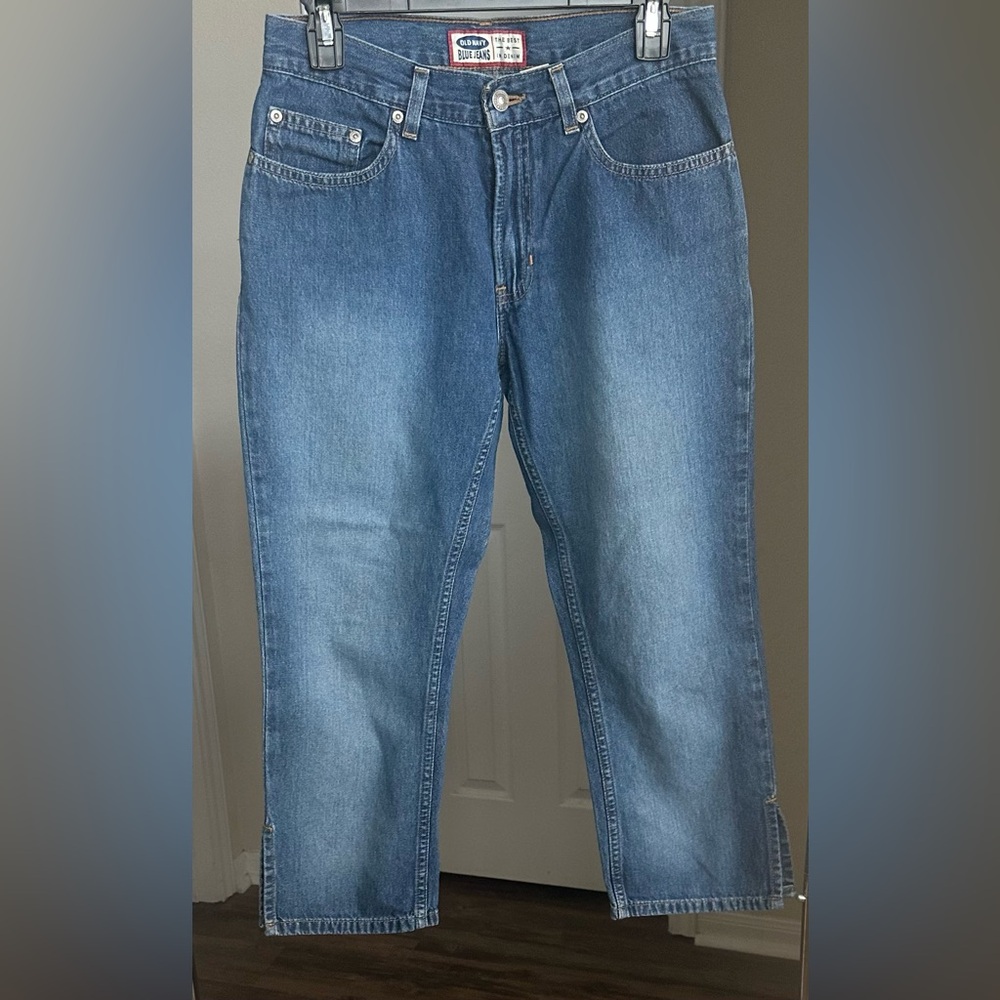 Old Navy Women's Light Blue Denim Capris